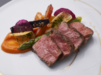 Fish and Japanese Beef W main 5 Course Dinner with 1 Drink