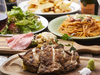 ★豪華32種類のドリンク飲み放題付！イタリアンバルコース★7品【2H飲放付】4000円(税込)