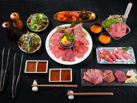 焼肉長介　和牛集中コース　(7810円）