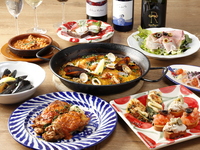 【Menú la niña】カヴァやチャコリなど2時間飲み放題 全6皿9品