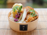 Endo's famous conger eel rice bowl