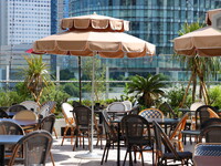 テラスでアジアンBBQプラン　2.5h飲み放題付き