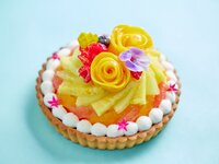 【店頭お支払い】　フルーツタルト　４号