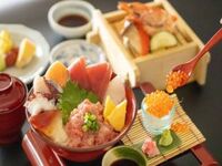 [Senagashima lunch set] Senagashima seafood set