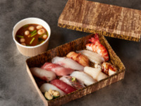【Take out】10 pieces of Nigiri Sushi with miso soup
