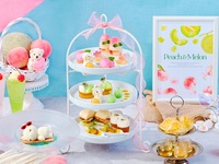2時間カフェフリー【平日】白くまのバカンスアフタヌーンティー～ピーチ＆メロンパラダイス〜