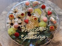 Chef‘s Special Course＋Anniversary plate 前菜、スープ、メイン、デザートの計4品