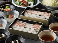 【夏季限定】高湯涮鍋席（星鰻、精選豬肉）