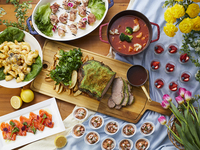 TableCheck限定【土日祝】  International Brunch + Sweet Buffet + 選べる乾杯ドリンク付き