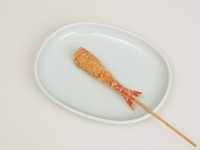 Gluten-free deep-fried skewers weekend limited lunch course (7 skewers of gluten-free deep-fried skewers, gluten-free a la carte, soup, dessert)