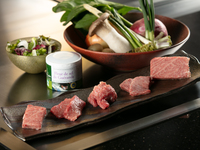 【ランチ　昇龍】飛騨牛5種食べつくしコース