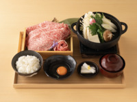 A5 Set Sukiyaki Sirloin Daging Sapi Wagyu 130g