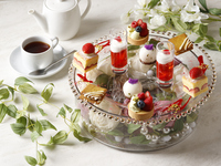 【平日限定！旬のスイーツジュエルプレート＆選べるメイン】メインディッシュ1品×旬のスイーツ5種×TWGカフェ1杯（14:00～17:00）