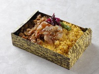 (Brown rice change) Mini minced meat bento