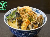 VEGETABLE TEMPURA RICE BOWL