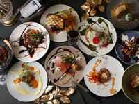 【Happy hour ！ディナー】選べるプリフィックスディナー2品＆2時間飲み放題（日曜～木曜限定）