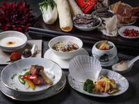 【乾杯グラスシャンパン付き】"THE" 龍天門コース（ランチ）