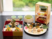 山種美術館ペア入場券＆スパークリング1杯付「桜丘アフタヌーンティー」【完全予約制/14:00入店】