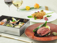 【JFRのカード会員様】川床で愉しむディナー｜牛ロースのメイン4品＋グラススパークリング