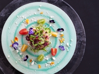 Seasonal course 6 dishes + sparkling wine