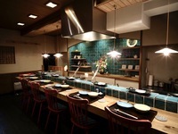 生ウニ天ぷら　車海老ディナーコース