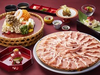 All-you-can-eat Agu pork shabu-shabu *Price per person