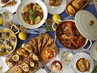 SUMMER PARTY DINNER / Summer party course with bouillabaisse (for 4 or more people) + Champagne toast