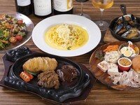 ALGOS Standard Plan [5 dishes + 2 hours all-you-can-drink]