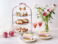White Peach Afternoon Tea "Cheers Drink"