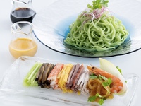 【夏季限定！】翡翠冷麺+デザート付き（ディナー）