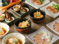 17時入店1000円OFF【夏の宴席】契約漁港直送鮮魚を堪能！カジュアルうどんコース！フリードリンク付きで幹事様も安心！