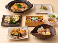 豆ちゃ夏コース　【彩】　飲み放題付き