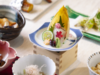 【ディナー】季節の魚介とお肉を楽しむ「奏会席」＋乾杯ワンドリンク付き