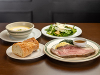 【Lunch】ーPRIME ROASTED BEEF COURSEー特製ローストビーフ