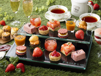 [3-hour system for a relaxing time] Summer strawberry afternoon tea with sparkling wine or cocktail ★ Sunday before a holiday (17:30 reservation) [Only available on weekend nights when live jazz music is performed]