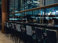 [DINNER] High table [side by side]. Seats only