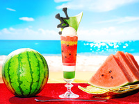 Watermelon & Basil Layered Parfait + Café Free Flow