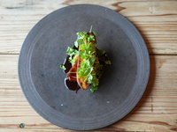 Pollenless Wagyu beef + non-alcoholic pairing