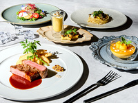 7/1～【土日祝ランチ】選べるワンドリンク付き！牛サーロインのグリル含む全5品★TORRENTコース＜1ドリンク付き＞