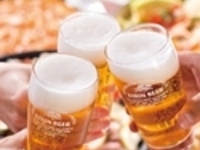 【25周年記念】大人4名様以上限定！  ビールとブッフェを楽しもう！4種類のビール飲み放題プラン★平日ディナーブッフェ　期間限定　～7/18まで
