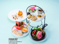 （平日14:30～16:30）SNOOPY PEANUTSコミック誕生75周年メニュー（12000円）