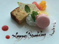 【3日前までの予約制】記念日メッセージプレート　