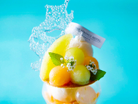 「大人のご褒美パフェ～Juicy Muskmelon～」