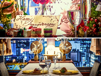 [Dinner Plan with Flower Plate] 7 French Dishes + Toast + Flower Plate | Semi-Private Room Guaranteed