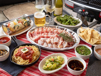 【PREMIUM BBQ】生ビールやカクテルが90分飲み放題！厳選国産銘柄肉が堪能できるもっと豪華な大満足BBQプラン