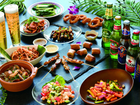 【1.5時間飲み放題＆シンガポールフード！カジュアルパーティープラン】