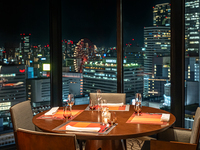 【Anniversary Plan】 Window Side Table / Glass of Champagne Benefit! Dinner Semi Buffet+Anniversary Whole Cake＜Weekdays＞
