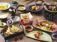 【Dinner】[Online Reservation Only – 10% OFF] Fuji Kaiseki (Hot Dishes/Warm Dishes Change)