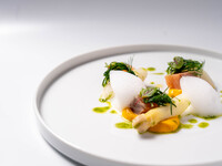 6 dishes course. Menu COCON main course upgraded to Wagyu.[Menu COCON upB] 