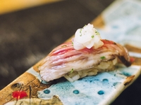 【肉壽司午餐】「3種和牛壽司拼盤」＆「炭火烤和牛」＆「7種肉類小菜拼盤」共7道菜
